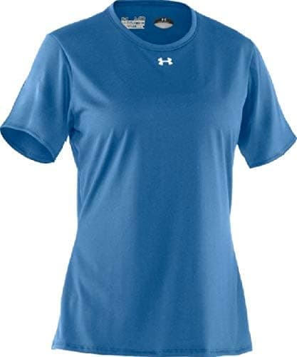 Under Armour Women's Locker Short Sleeve T - Carolina Blue - Large 1233719-475-L
