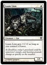 Magic: the Gathering - Loam Lion - Worldwake