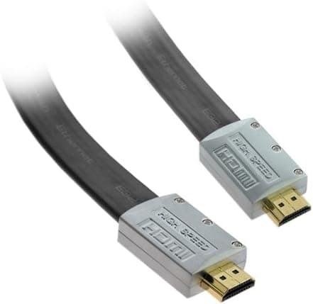 High Speed HDMI with Ethernet Cable (Gold Plated) Supports 3D + Audio Return Channel for Microsoft Xbox 360, Pearl (35 Feet)
