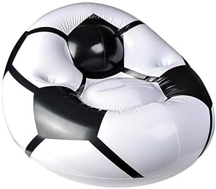 Rhode Island Novelty 45 Inch by 44 Inch by 25 Inch Inflatable Soccer Ball Chair One Chair