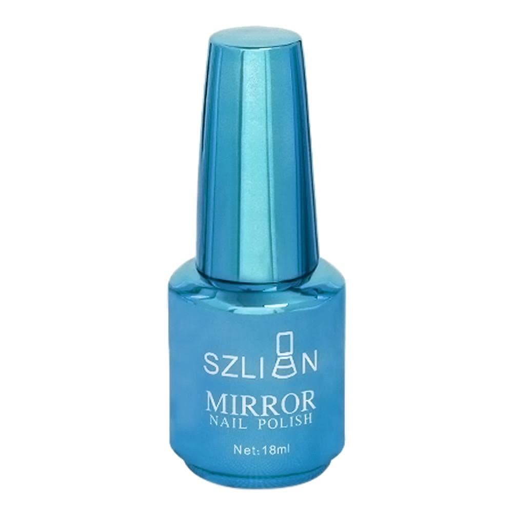 ZITIANY Metallic Nail Polish Magic Mirror Effect Chrome Nail Art Polish Varnish Gift for Women 18ml