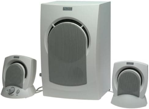 Altec Lansing AVS300 2.1 Computer Speakers (3-Speaker, White)