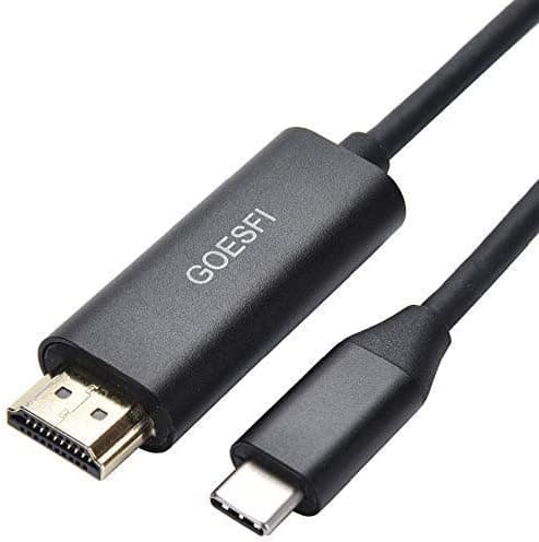 GOESFI USB C to HDMI Active Adapter Cable 4K Video Output for MHL Samsung Galaxy s10e s10 Plus s9 s8 note9 note8 Tab s4 MacBook Pro Air 2018 Ipad Pro to TV Monitor Projector
