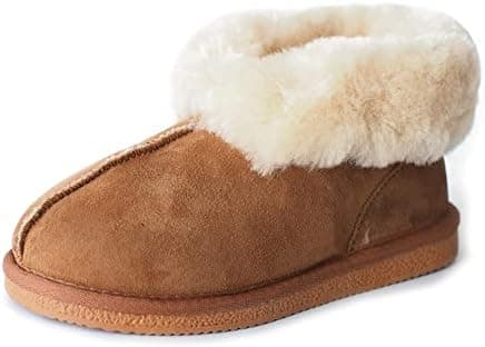 Grand Downunder Boots Ankle Slippers Genuine Shearling Sheepskins Grip Sole Unisex