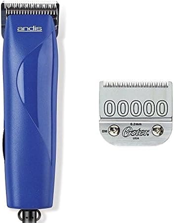 Andis Pro Hair Clipper 21485 MBG2 Blue + Detachable Oster Blade #00000