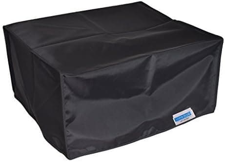 Comp Bind Technology Dust Cover for HP Envy Pro 6455 All-in-One Printer, Black Nylon Anti-Static Dust Cover Dimensione 17.1''W 14.3''D x 6.8''H