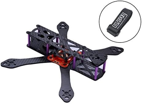 Crazepony Martian RX190 190 FPV Racing Drone Frame Carbon Fiber Quadcopter Frame Like QAV-R QAV210 QAV250 (190) (Martian 190)