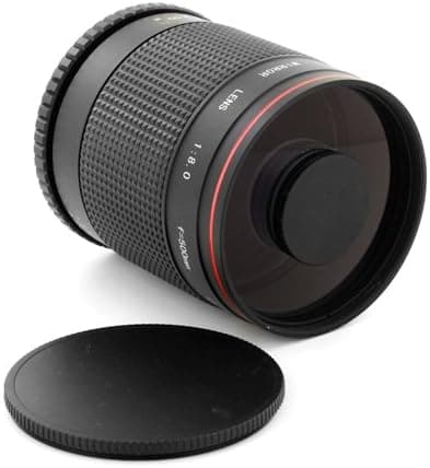 Albinar 500mm f/8 Super Telephoto Mirror Lens for Panasonic Micro 4/3 DMC Cameras GF2 GF1 G2 GX1 GF3 G3 GH2 G10 GH1 G1
