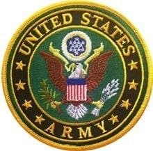 United States Army Emblem 3" Patch