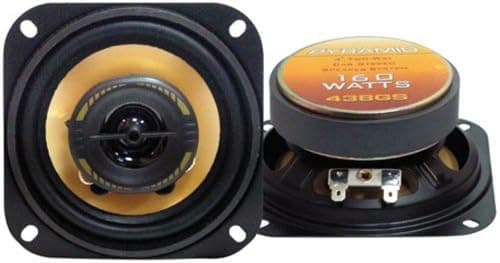 Pyramid 438GS 4-Inch 160-Watts 2-Way Speakers (Pair) (Discontinued by Manufacturer)