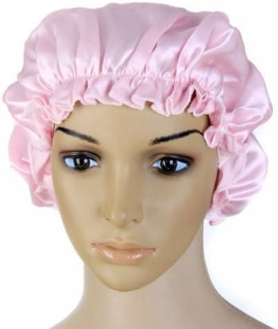 Satin Bonnet Sleeping Cap Adjustable Silk Night Sleep hat Head Cover Soft Hair Turbans for Women and Girls YM01
