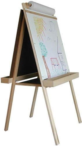 Paper Holder Easel, chalkboard, marker board, wood trays, cutter