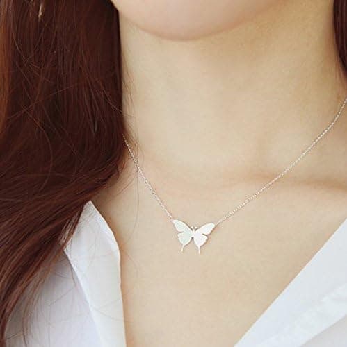 1PCS Charms Women Decoration Fashion Plated Butterfly Pendant