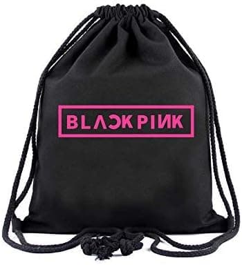 Kpop Blackpink Drawstring Bags Backpack Shoulder Bag