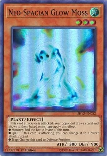 Yu-Gi-Oh! - Neo-Spacian Glow Moss - SHVA-EN032 - Super Rare - 1st Edition - Shadows in Valhalla