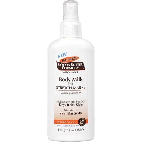 Palmer's Cocoa Butter Formula Body Milk for Stretch Mark, Calming Lavender 5.1oz (Pack of 2)