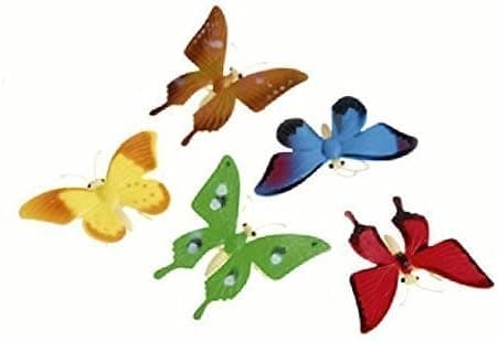 US Toy - Detailed Toy Butterflies Assorted Breeds Novelty (4-Pack of 12)