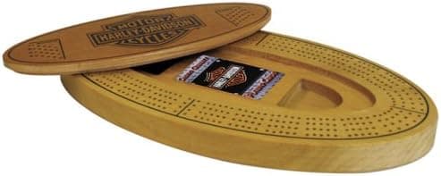 Harley-Davidson 66901 4 Track Cribbage Board