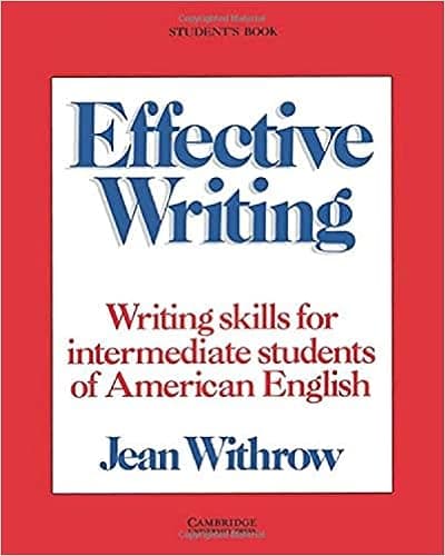 Effective Writing Student's Book: Writing Skills for Intermediate Students of American English