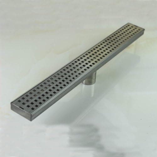 LightInTheBox® 600mm Stainless Steel Nickel Bathroom Kitchen Linear Shower Square Floor Drain Bathroom Lavatory