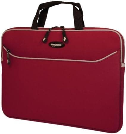 Mobile Edge Red Neoprene Sleeve - 14.1"