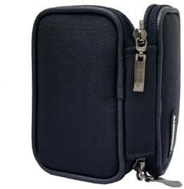 Panasonic Lumix DMC-ZS3 10MP Digital Camera CaseCrown Premium Double Memory Foam Padded Camera Case (Nylon Black)