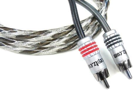 KnuKonceptz Karma Kable 2 Channel 6M Twisted Coaxial RCA Cable 20'