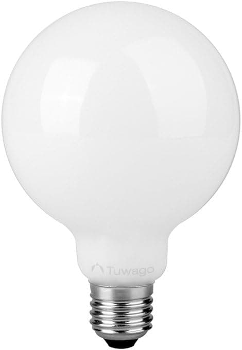 Tuwago G2-227 8-watt Omni Globe G25 LED Light Bulb, 2700K Soft White, ,
