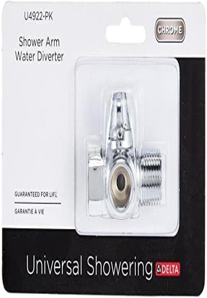 Delta Faucet Shower Arm Diverter for Hand Shower, Chrome