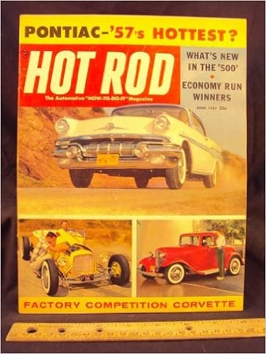 1957 57 JUN June HOT ROD Magazine, Volume 10 Number # 6