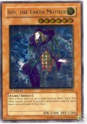 Yu-Gi-Oh! - Iris, The Earth Mother (CDIP-EN025) - Cyberdark Impact - Unlimited Edition - Ultimate Rare