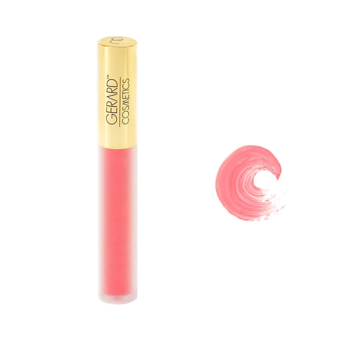 Gerard Cosmetics Hydra Matte Liquid Lipstick - Nourishing Ingredients Moisturizes and Hydrates Lips - Coats Lips with Smooth, Metallic Color - No Flaking or Smudging - West Coast - 0.085 oz