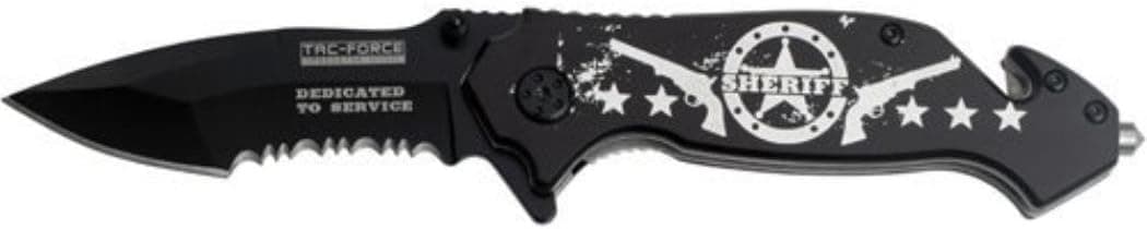 Tac Force TF-715SH Tactical Assisted Opening Folding Knife 4.5-Inch Closed