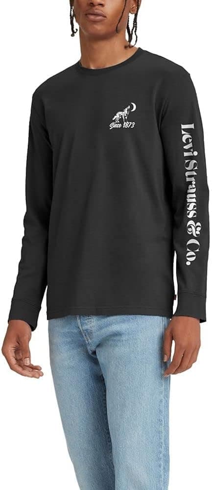 Levi's Men's Relaxed Graphic Long Sleeve T-Shirt