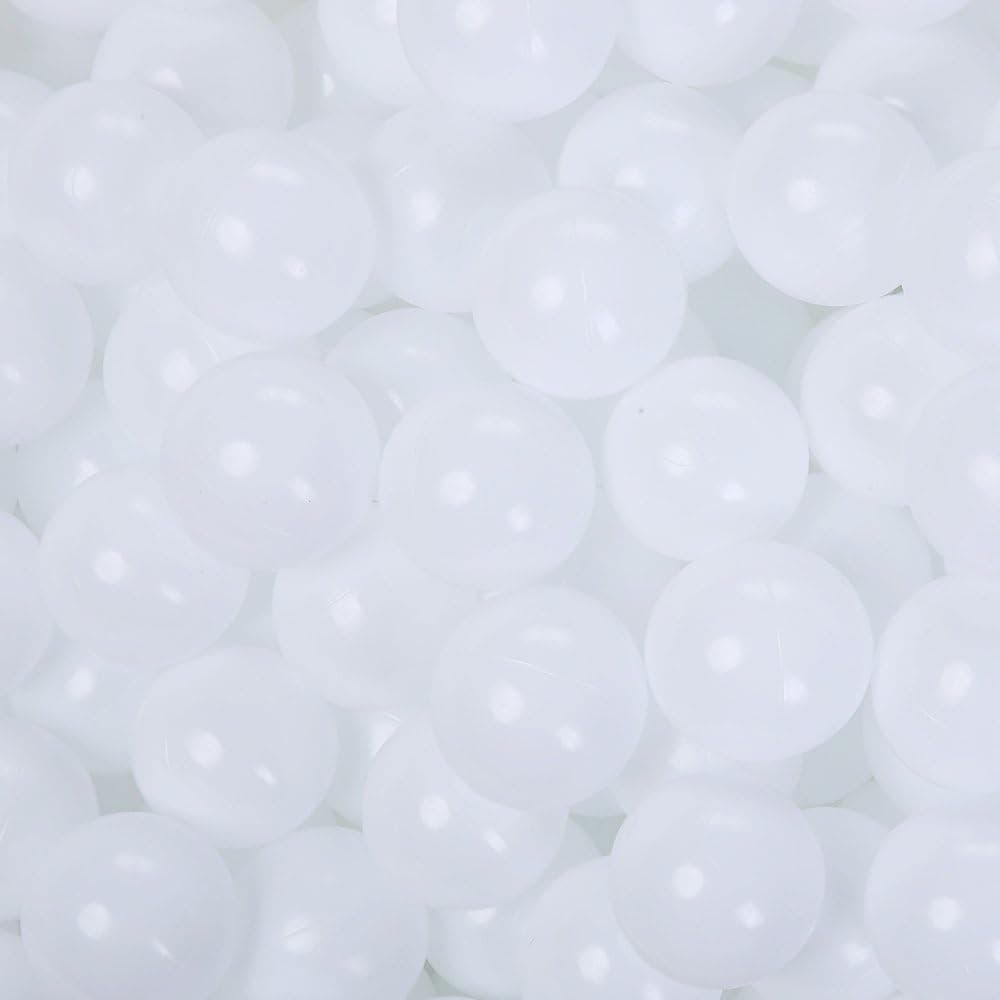 PlayMaty Ball Pit Balls - Plastic Ball Kids Swim Pit Fun Toys Balls 2.75inches with Storage Bag for Baby Playhouse Pool Birthday Party Decoration