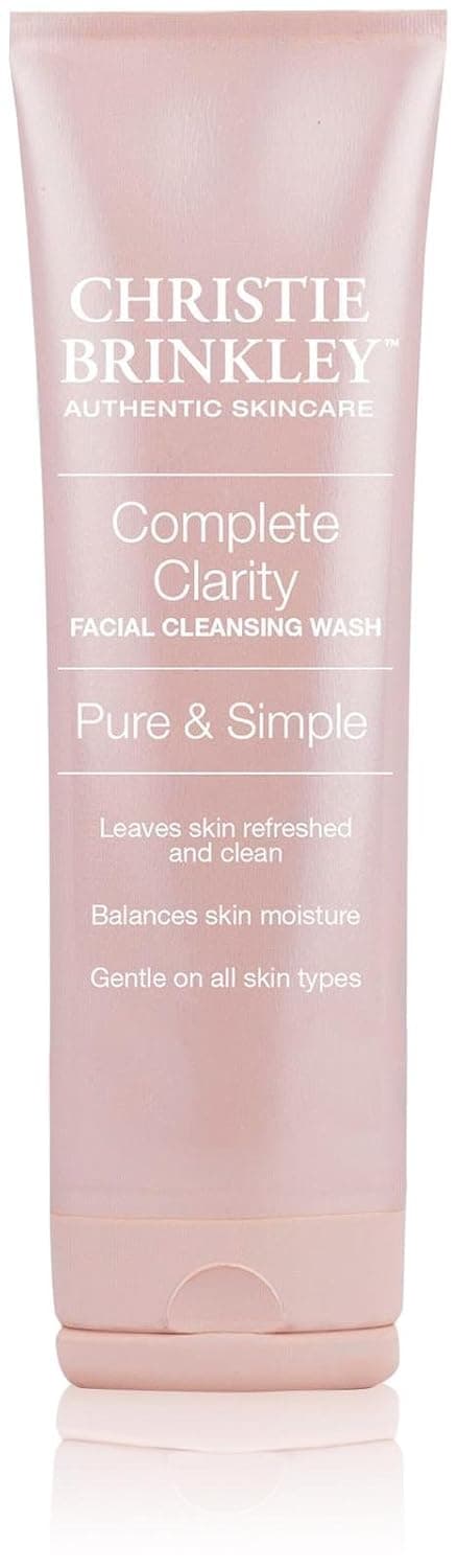 Christie Brinkley | Complete Clarity Facial Cleansing Wash - Moisturizing and Cleansing Facial Wash | 3.0 Ounces