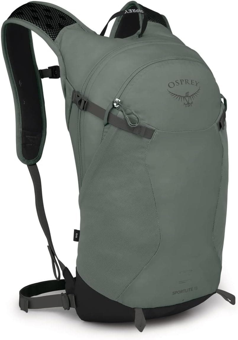 Osprey Sportlite 15 Hiking Backpack, Pine Leaf Green