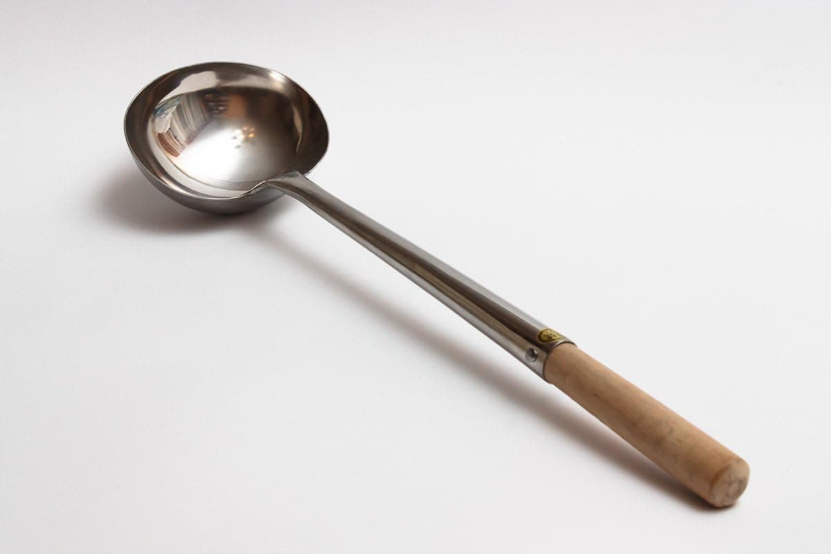 Wok Hoak 17 inch (Ladle), Stainless, Wooden Handle / 732W6 by Craft Wok