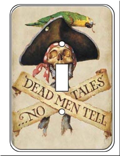 Ye Old Pirate Switchplate - Switch Plate Cover