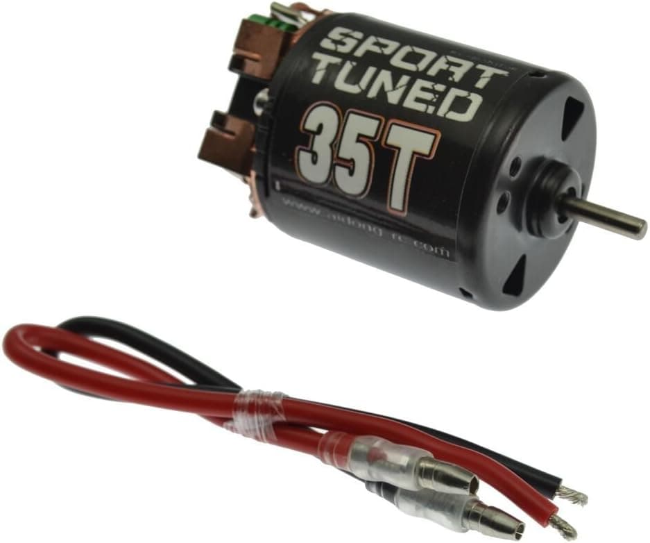 540Modified Brushed Motor 35T/45T/55T for CC01/F350/D90/AXIAL/SCX10 Rock Crawler car (35T)