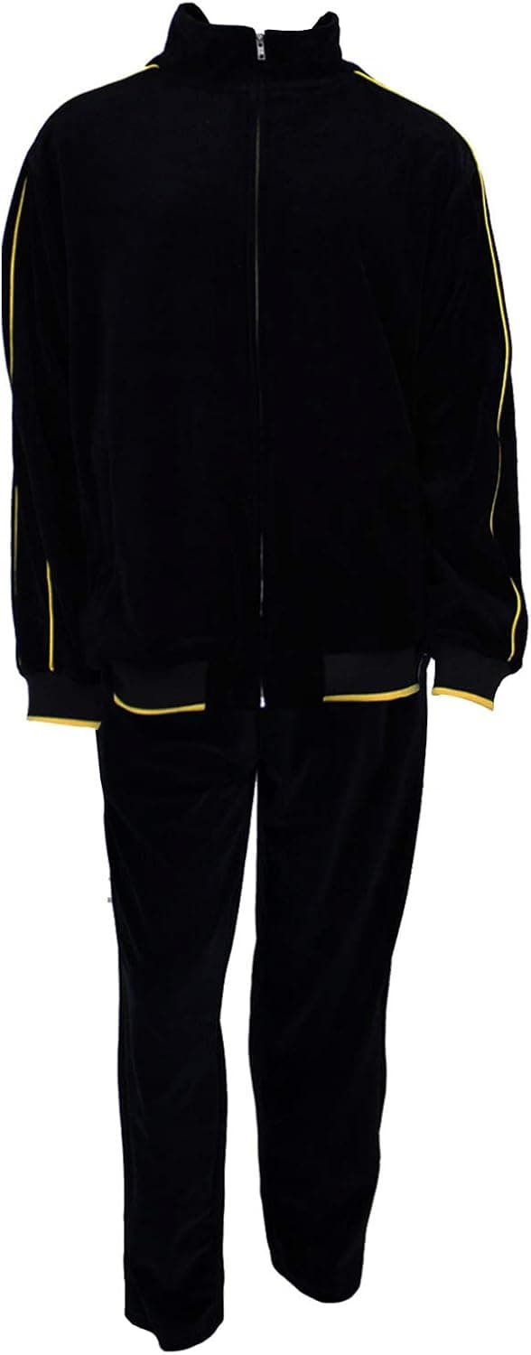 Sweatsedo Mens Velour Tracksuit