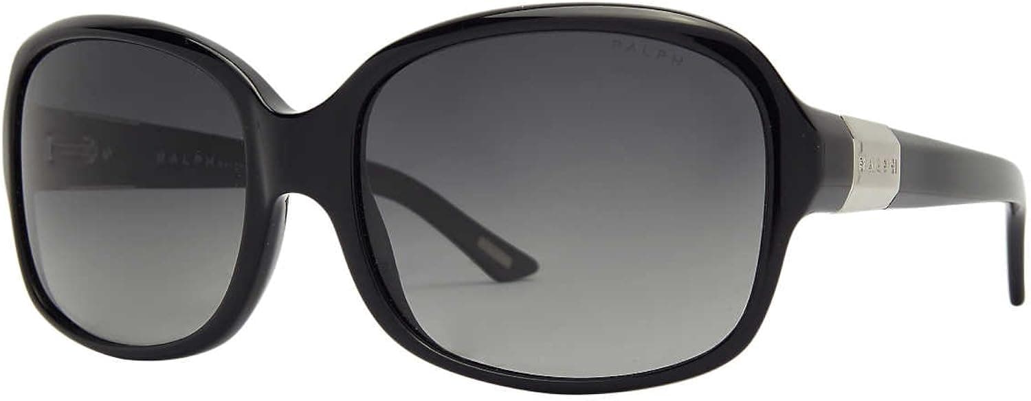 Ralph Women RA5059 Black/Grey Sunglasses 58mm