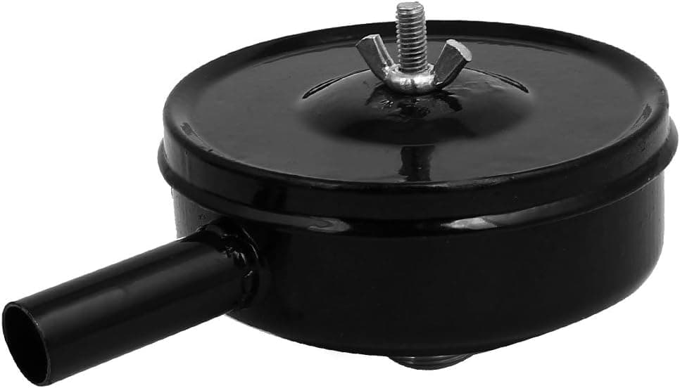 uxcell® 1/2PT Iron Housing Admitting Port Muffler Filter Silencer for Air Compressor