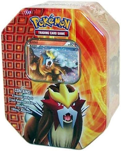 Pokémon Trading Card Game 2010 Holiday Tin - Entei
