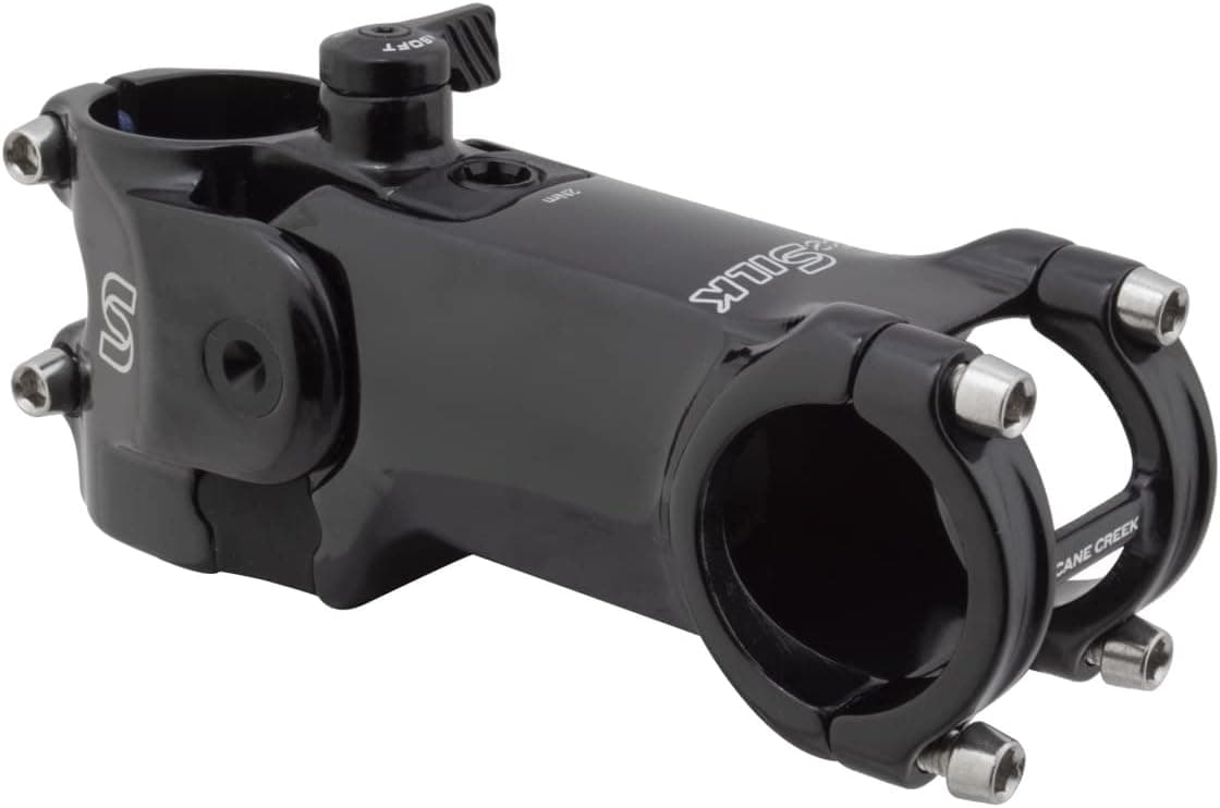 Cane Creek eeSilk Stem Black, 6 Degree/100mm