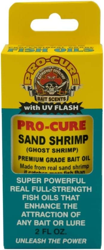 Pro-Cure Sand Shrimp (Ghost Shrimp) Bait Oil, 2-Ounce