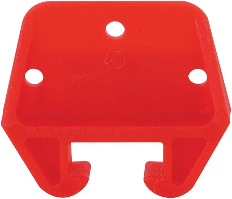 Prime-Line MP7082 1/4 inch x 7/8 inch, Red Drawer Guide Kit