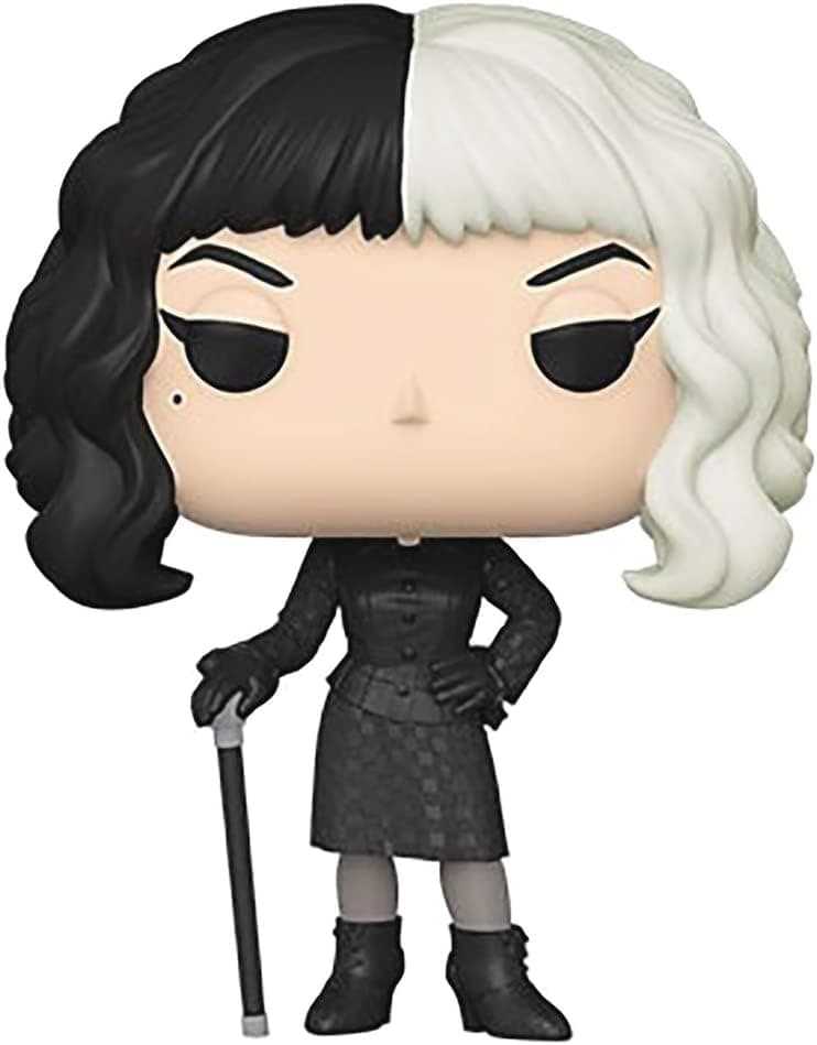 POP Disney: Cruella - Cruella in Black Dress, Multicolor, Standard