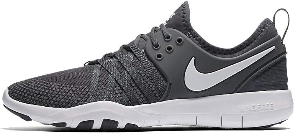Nike Women's Free TR 7 Training Shoes-Dark Grey/White-6