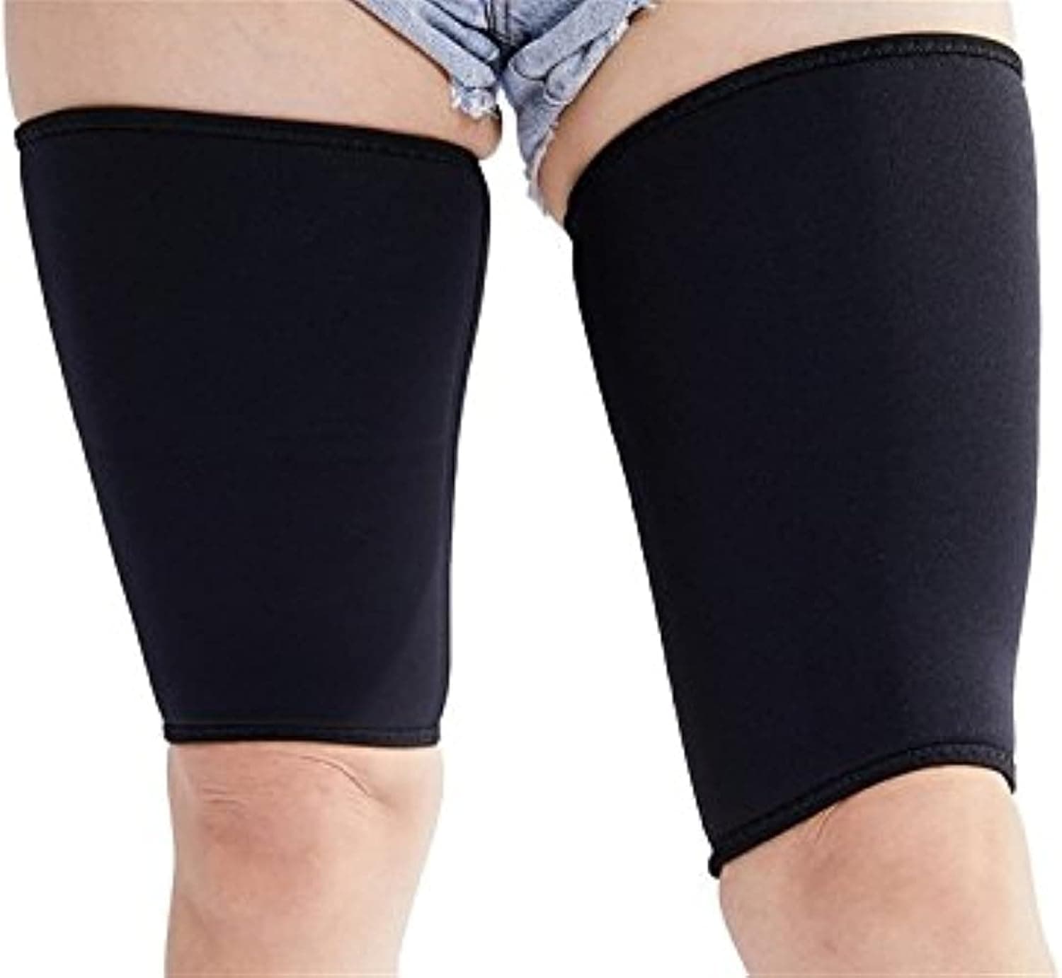Valentina Hot Thermo Thighs Shaper Slimming Compression Leg Wrap Neoprene Sleeve Workout Sweat Sauna Suit for Women Men